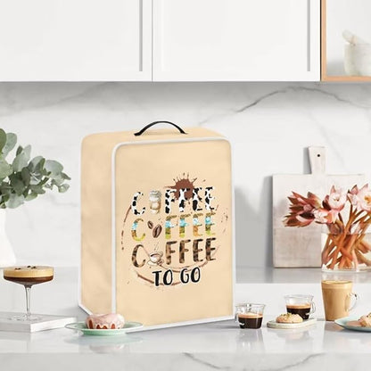 Mumeson Coffee Cup Coffee Maker Cover, Modern Stand Mixer Cover, Coffee Beans - Image 3