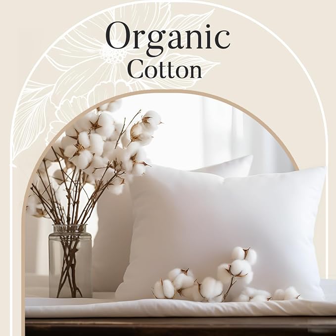 Organic Cotton Sheets Queen Size Bed Set Deep Pockets, Soft Breathable Sateen - Image 7