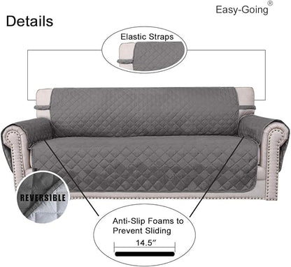 Easy-Going Chair Sofa Slipcover Reversible Sofa Cover Water Resistant Couch - Image 3