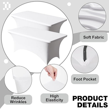 Trlyc 2 Pack 4FT Spandex Table Cloth - Image 3