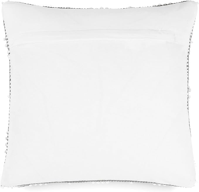 Lush Decor Adelyn Decorative Throw Pillow Cover, Light Gray - Image 4