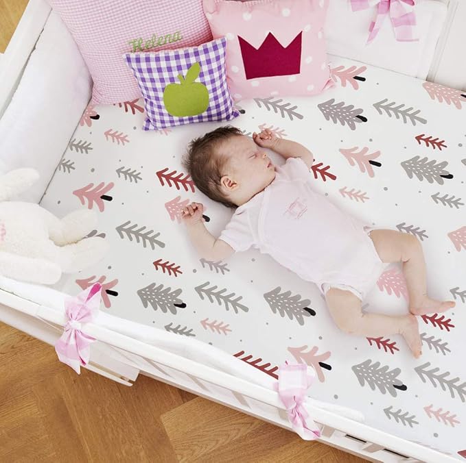 BROLEX Baby Fitted Crib Sheets: Kid Crib Sheets - Image 3