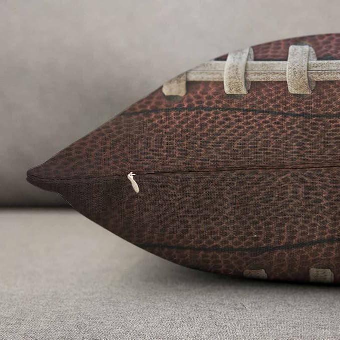 TKS MITLAN American Football Throw Pillow Case Cushion Cover Laces Detail - Image 5