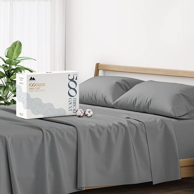 Mayfair Linen 100% Cotton Bed Sheets Queen Sheet Set by MayfairLinen