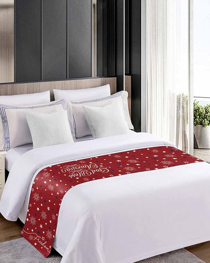 Independence Day Blue White Star Bed Runners - Image 5