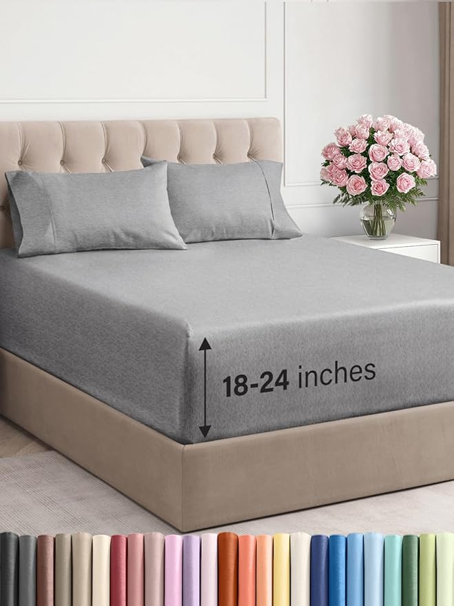Extra Deep Pocket King Sheets by CGKUnlimited