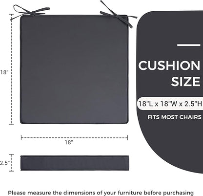 Patio Chair Cushion 18"x18"x2.5" - Image 2