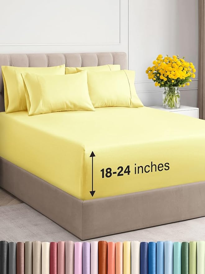 Extra Deep Queen Sheet Set by CGKUnlimited