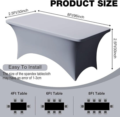 Trlyc 1 Pack 8FT Spandex Table Cloth - Image 4