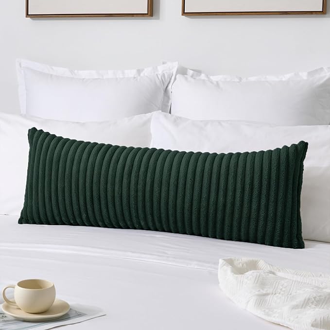 Kevin Textile Christmas Soft Plush 14x36 Inch Long Lumbar Pillow Cover 1 Pack - Image 4