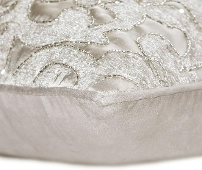 The HomeCentric King/Queen/Twin Silver Luxury King 90"x18" Bed Runner Without - Image 6