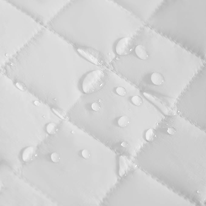 NTBAY 2 Pack Waterproof Crib Mattress Protector, Quilted 28"x52" Toddler Fitted - Image 4