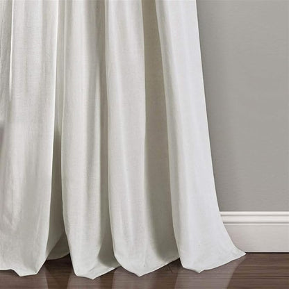 Lush Decor Linen Button Window Curtain Panel - Image 4