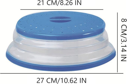Collapsible Microwave Splatter Cover, 10.5 Inch, Dishwasher-safe, Microwave - Image 2