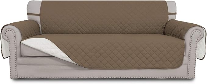 Easy-Going 4 Seater Sofa Slipcover Reversible Sofa Cover Water Resistant Couch by Easy-Going