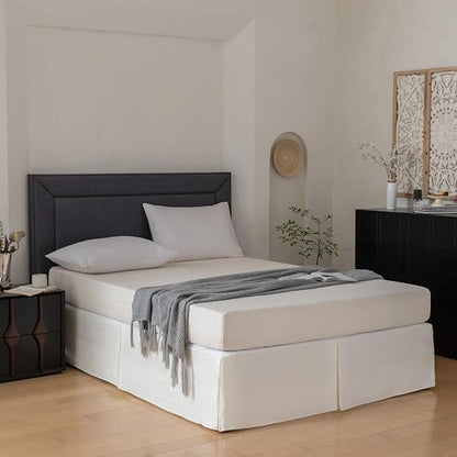 King Bed Skirt, Wrap Around Bed Skirt - Image 5