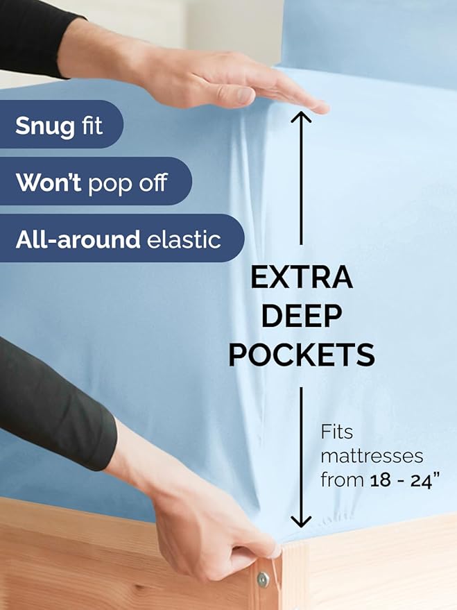 Extra Deep Queen Sheet Set - Image 3