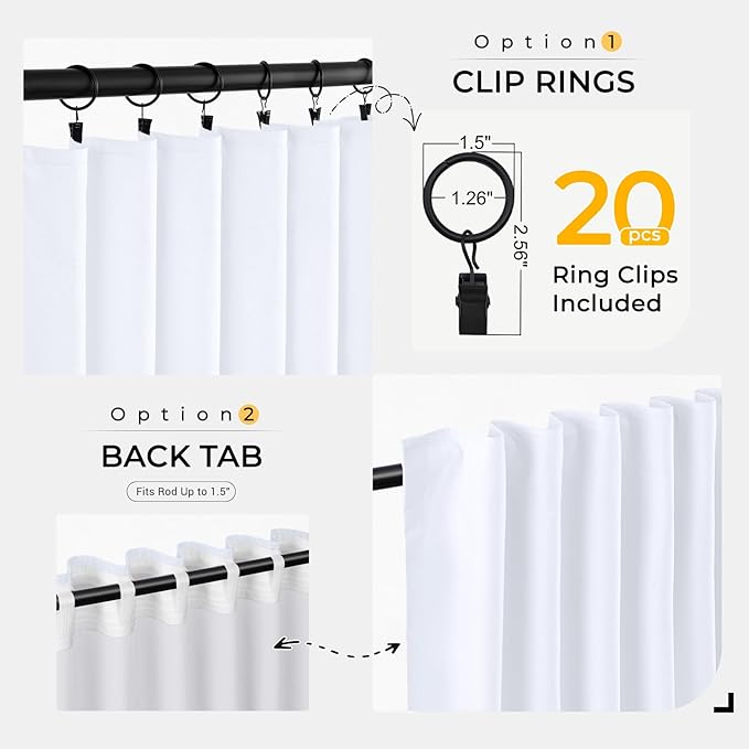 INOVADAY 100% Blackout Curtains - Image 3