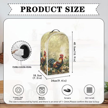 Chicken Blender Dust Cover, Anti Fingerprint Polyester Stand Mixer or Coffee - Image 6