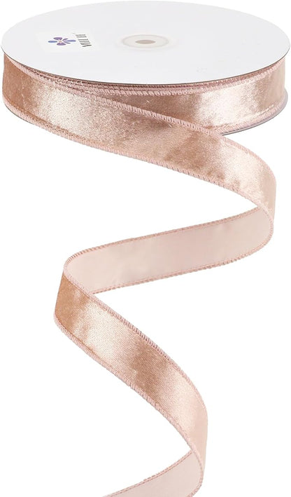 MEEDEE Rose Gold Velvet Ribbon by MEEDEE