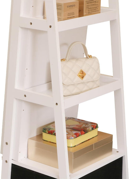 rotatable full length mirror jewelry cabinet standing with showing dimensions