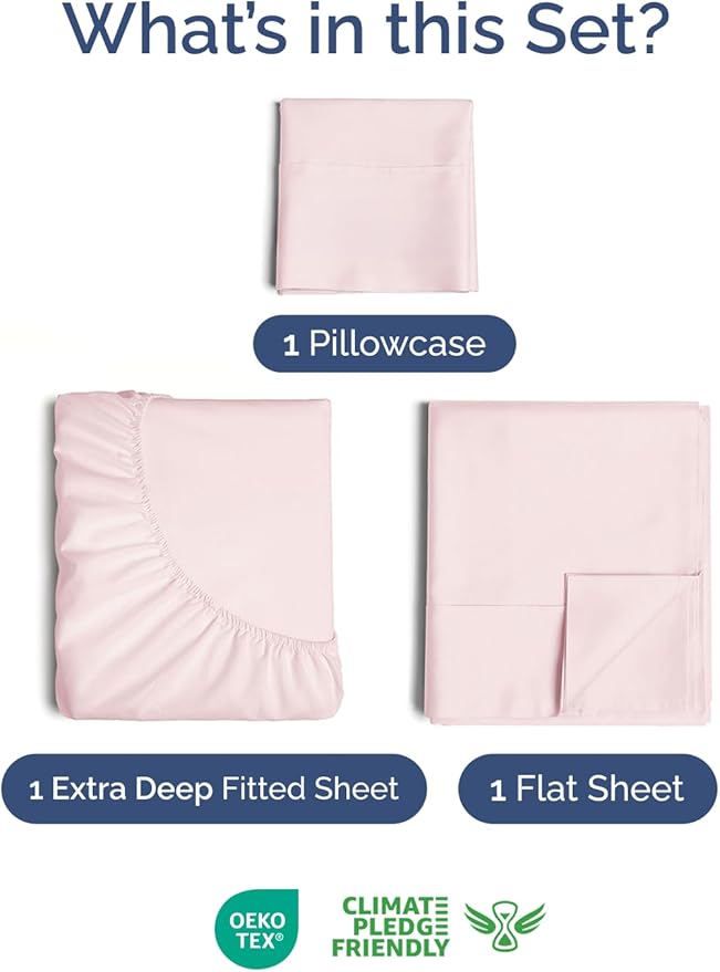 Extra Deep Pocket Twin Sheets - Image 2