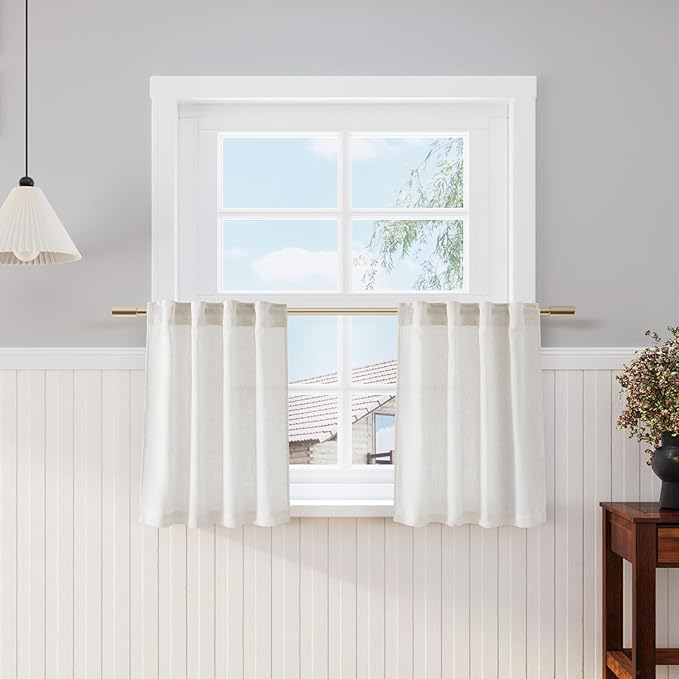 Nanspring Natural Linen Curtains by Nanspring