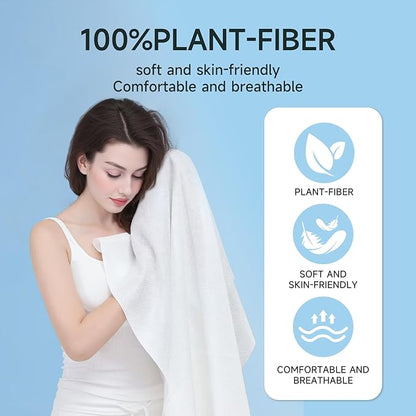 10 PCS Disposable Bath Towels, Large Disposable Towel Tablets Disposable Towels - Image 7