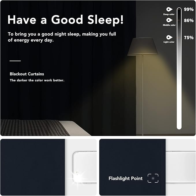 Easy-Going Rod Pocket Blackout Curtains - Image 3