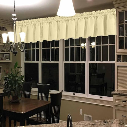 Beige 104 Inch Extra Wide Valance - Image 2