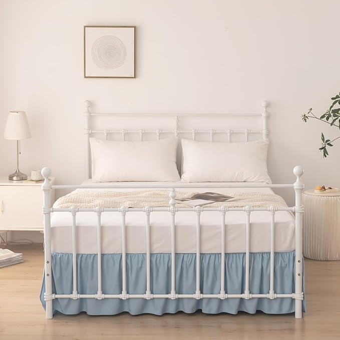 Bed Skirt Full Size Ruffled Bed Skirt - Image 6