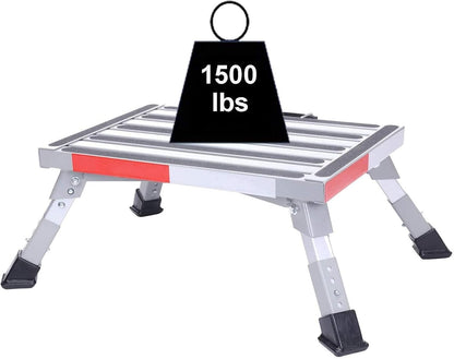 homeon wheels 19" x 14.5" large rv step, main product view
