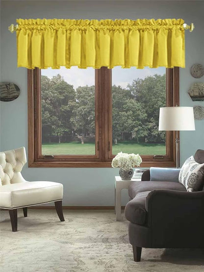 104 Inch Extra Wide Valance for Windows Living Room Bedroom Kitchen Valances by HighQualityCurtains