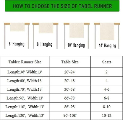 Movie Night Table Runner Old Fashion Film Reels Popcorn Table Decor Movie - Image 6