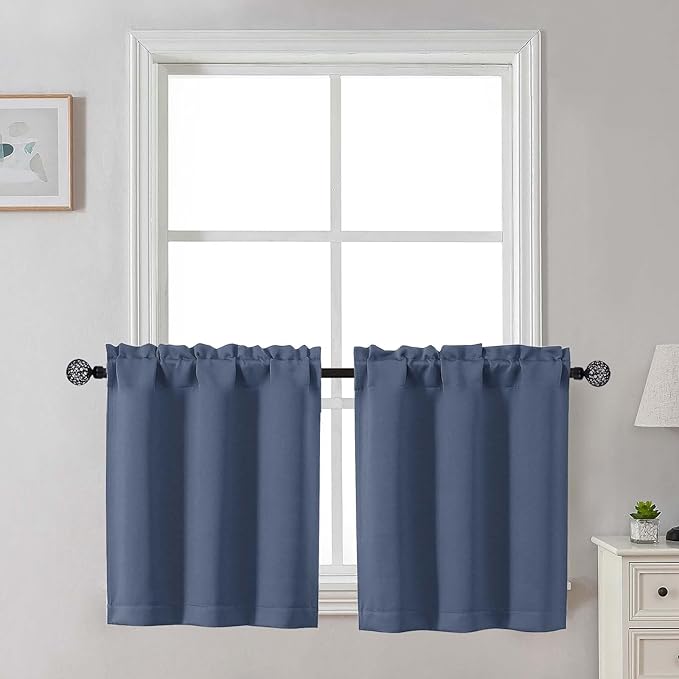 Gwine 24 Inch Long Tier Curtains by Gwine