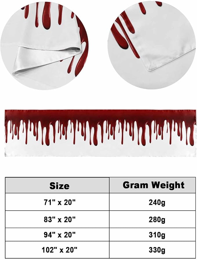 Halloween Blood Pattern Bed Runners - Image 6