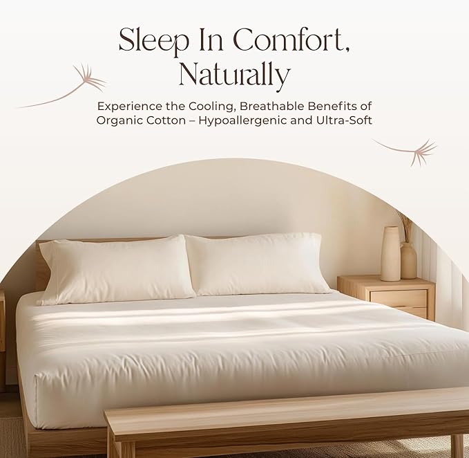 Organic Waterproof Mattress Protector Cal King - Image 9