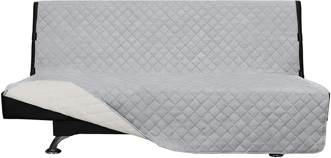 Easy-Going Futon Sofa Slipcover Reversible Sofa Cover Armless Futon Cover by Easy-Going