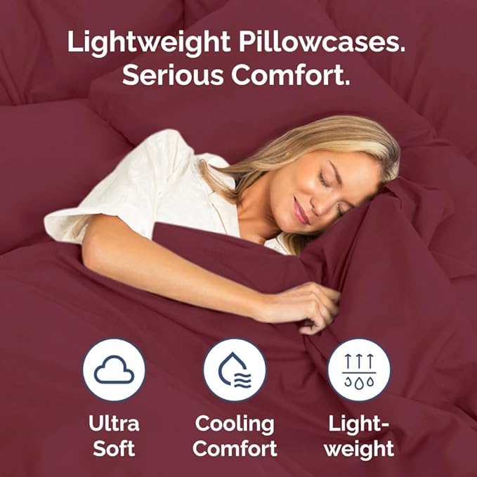 Queen Pillow Cases Set of 2 - Image 3