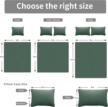 Easy-Going King Size Reversible Quilt Set - Image 6
