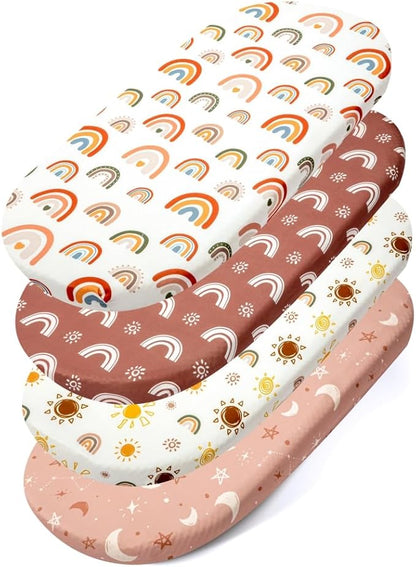 Jola's House 4 Pack Boho Bassinet Sheets - Image 8