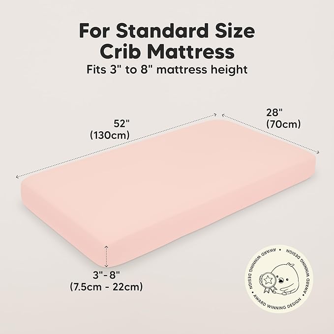 KeaBabies 2-Pack Baby Crib Sheets - Image 3