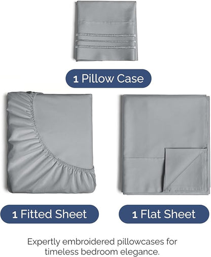 Twin XL Size 3 Piece Sheet Set - Image 2