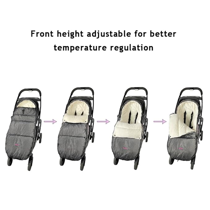 funlife Anti-Kick Waterproof High Performance Winter Stroller Footmuff Fits All - Image 3