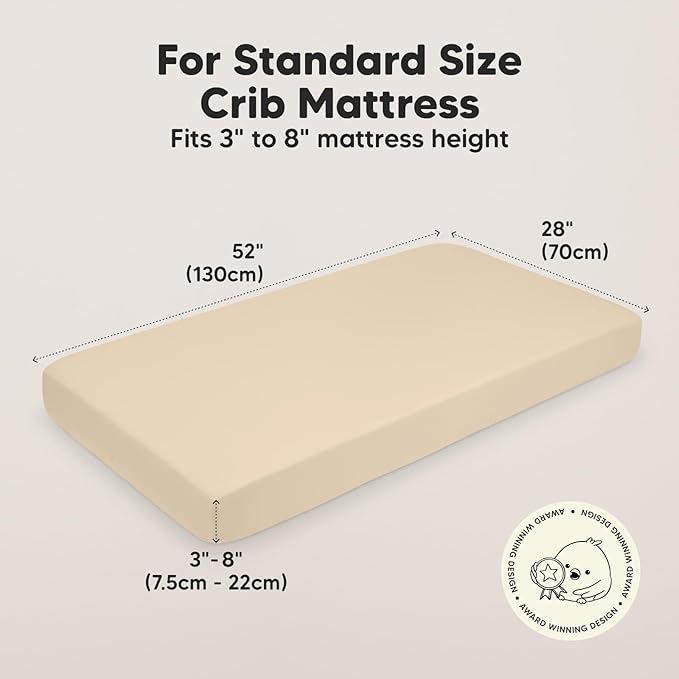 KeaBabies 2-Pack Baby Crib Sheets - Image 3