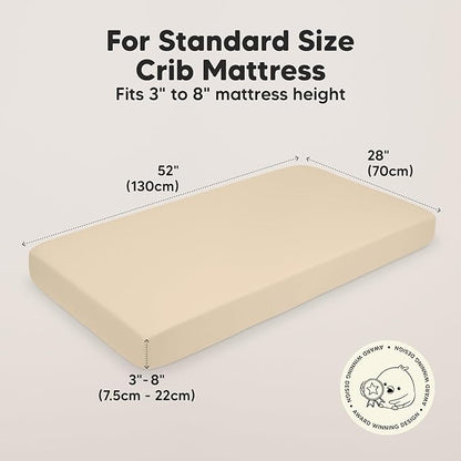 KeaBabies 2-Pack Baby Crib Sheets - Image 3