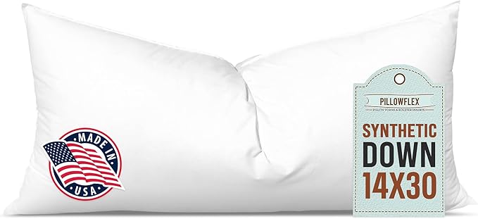 Pillowflex Synthetic Down Pillow Insert by Pillowflex