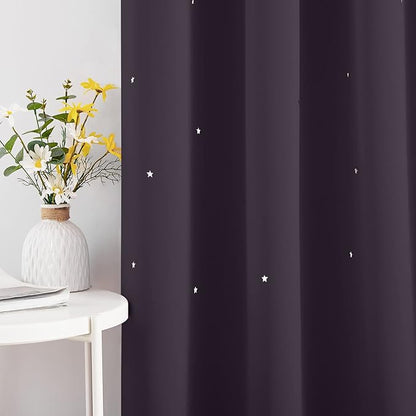 NICETOWN Blackout Star Curtains - Image 2