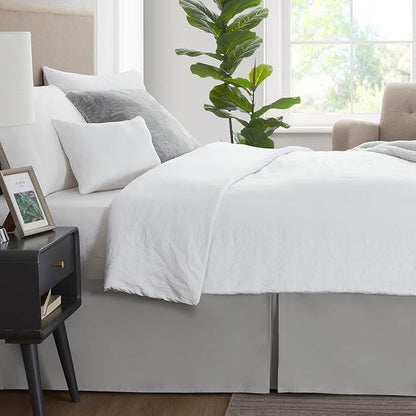 Nestl Silver Bed Skirt Cal King Size - Image 3