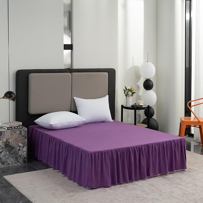 Bed Skirt Full Size Ruffled Bed Skirt - Image 7